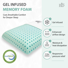 Load image into Gallery viewer, Gel Memory Foam Pillow - Standard Size
