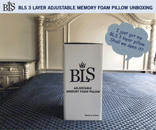Load image into Gallery viewer, BLS 3 Layer Adjustable Dual Side Memory Foam Pillow