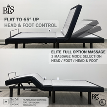 Load image into Gallery viewer, BLS Power Adjustable Bed Base with Massage - Twin XL / Double / Queen / King