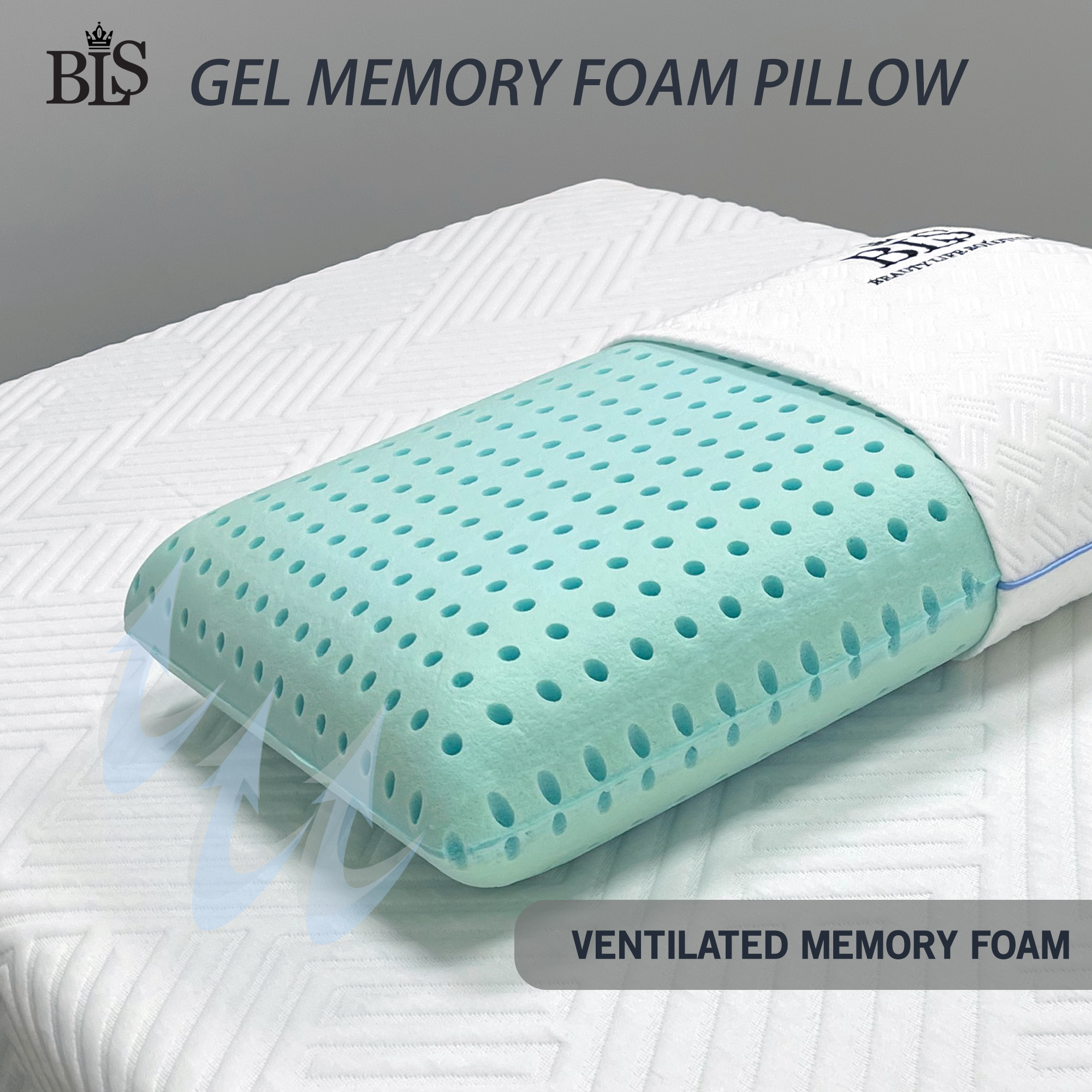 Gel Memory Foam Pillow