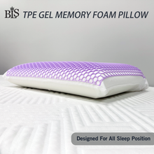 Load image into Gallery viewer, TPE Gel Memory Foam Pillow