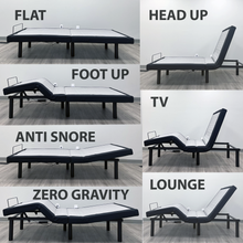 Load image into Gallery viewer, BLS Power Adjustable Bed Base with Massage - Twin XL / Double / Queen / King