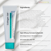 Load image into Gallery viewer, [K-Beauty] VIVIDESTEL Edelweiss Collagen 3GF+ Nutrition Cream 80ml
