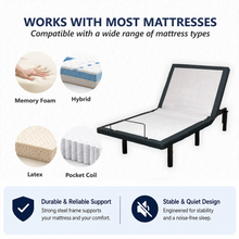 Load image into Gallery viewer, BLS Adjustable Bed Base with Massage - Twin XL / Double / Queen
