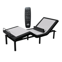 Load image into Gallery viewer, BLS Power Adjustable Bed Base with Massage &amp; Lumbar Support - Twin XL / Split King
