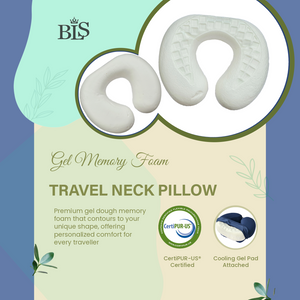 BLS Gel Dough Travel Pillow
