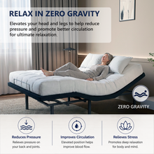 Load image into Gallery viewer, BLS Adjustable Bed Base with Massage - Twin XL / Double / Queen
