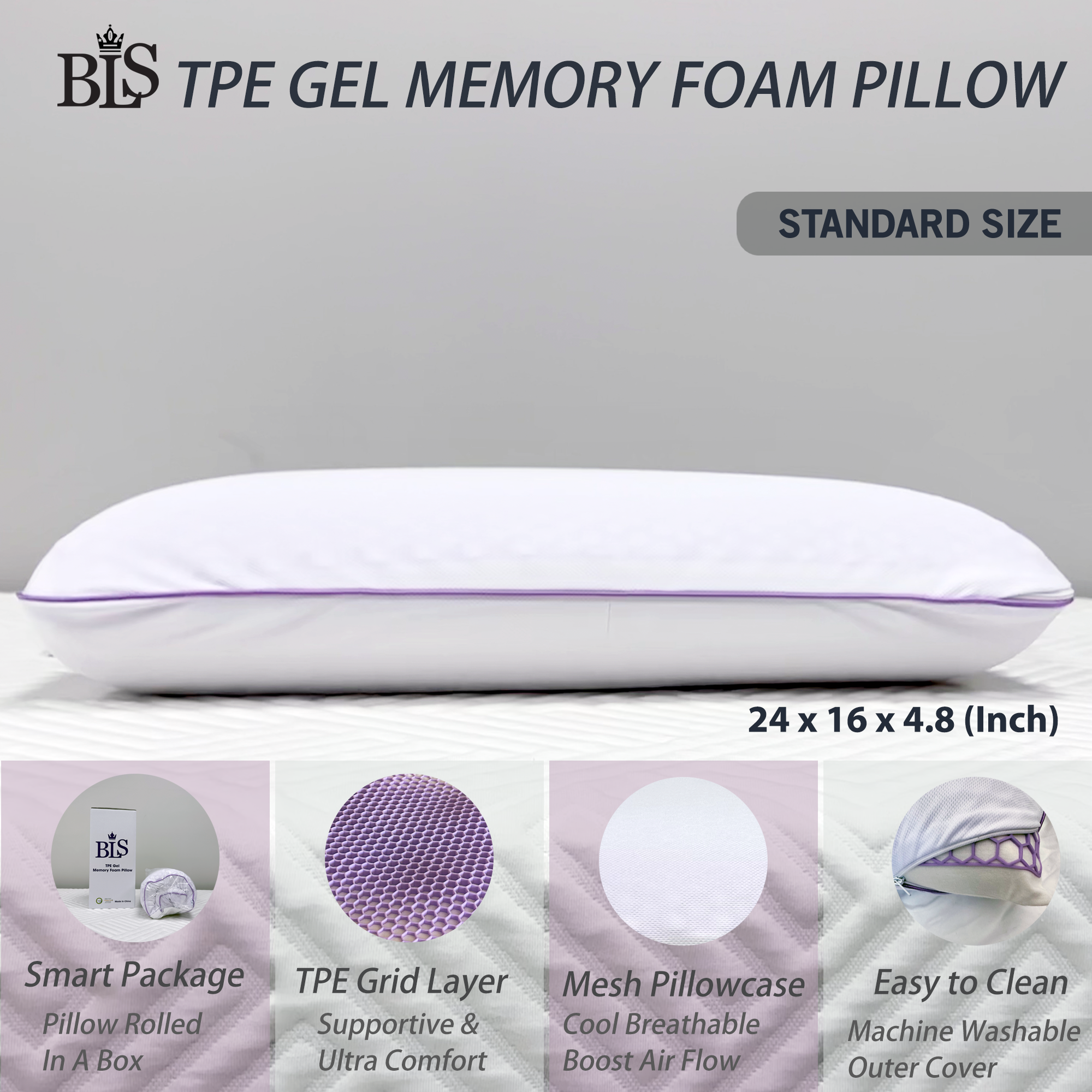 Cool clearance flow pillow