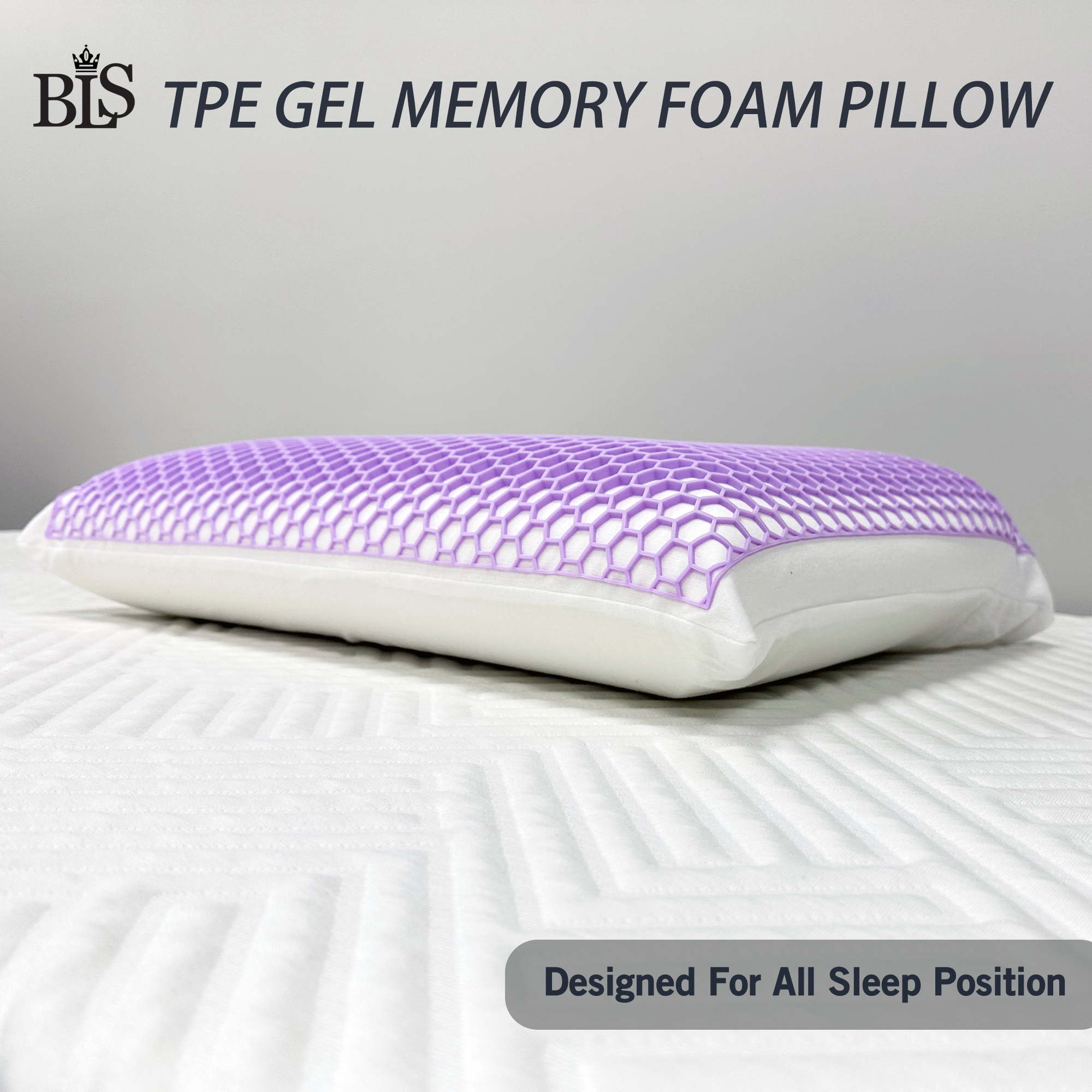 TPE Gel Memory Foam Pillow